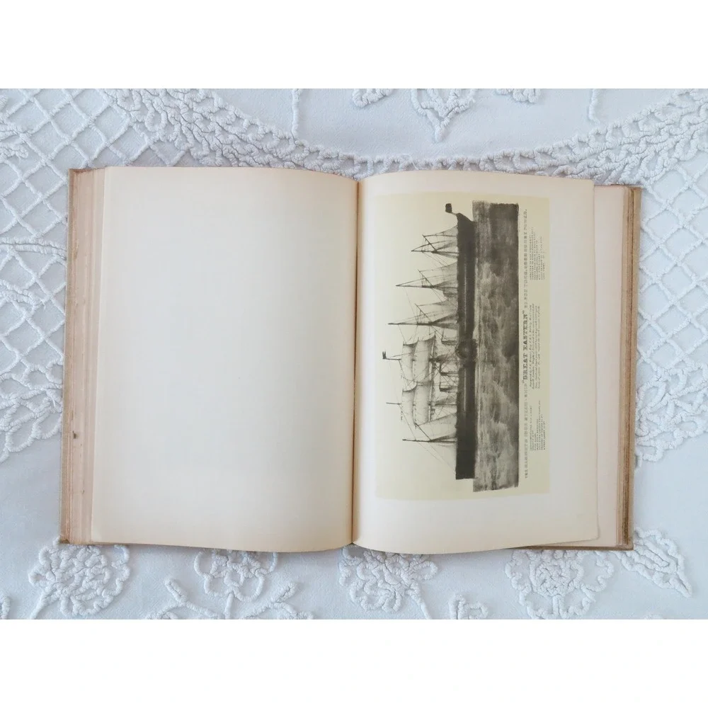 Mr. Currier and Mr. Ives by Russel Crouse 1930 Hardcover Illustrated Art Book
